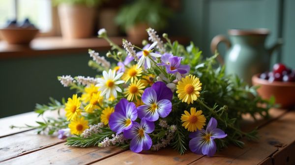Les fleurs comestibles : bienfaits, précautions et comment les intégrer dans son alimentation