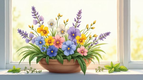 Les fleurs comestibles : bienfaits, précautions et comment les intégrer dans son alimentation